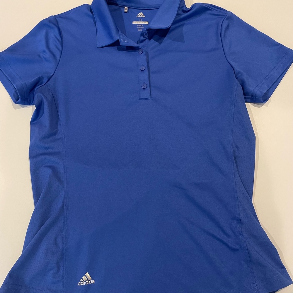 Adidas Women’s Blue Golf Shirt Top S